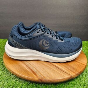 Topo Phantom 3 Shoes Mens Size 9.5 Navy White Running Sneakers Foot Shaped Toe